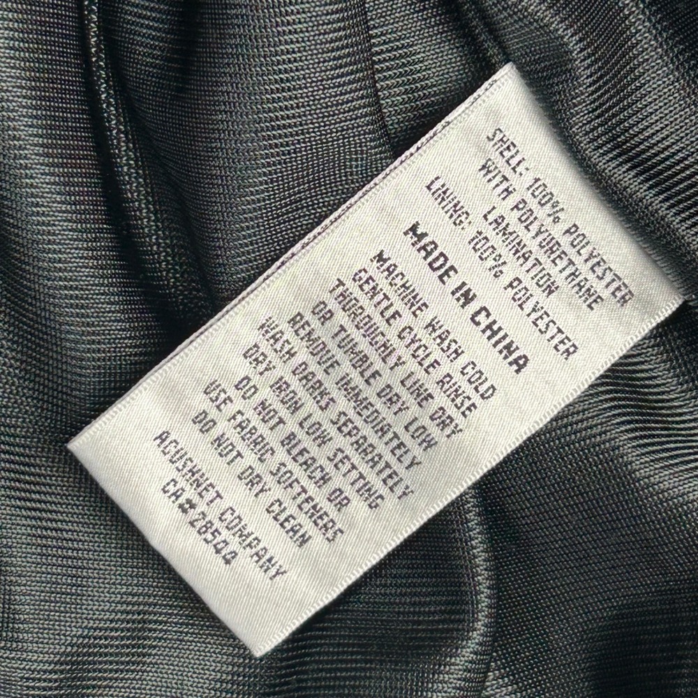 FootJoy DryJoys Golf Jacket Full Zip Waterproof Womens Medium Black Red - Picture 7 of 12